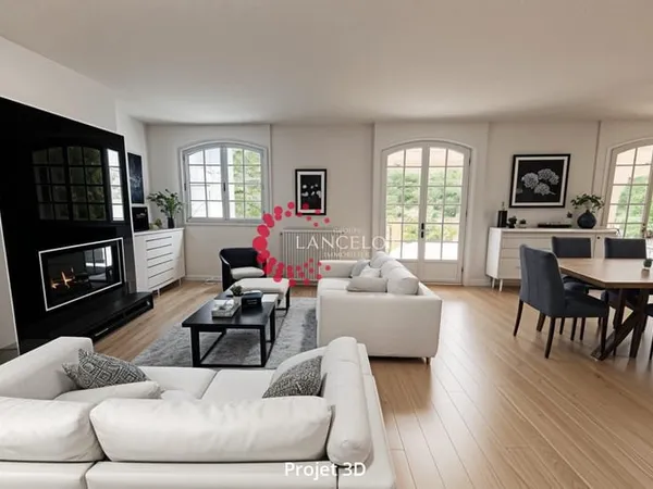 Propriété 7 P 212 m2 sur parc 3500 m2 avec piscine