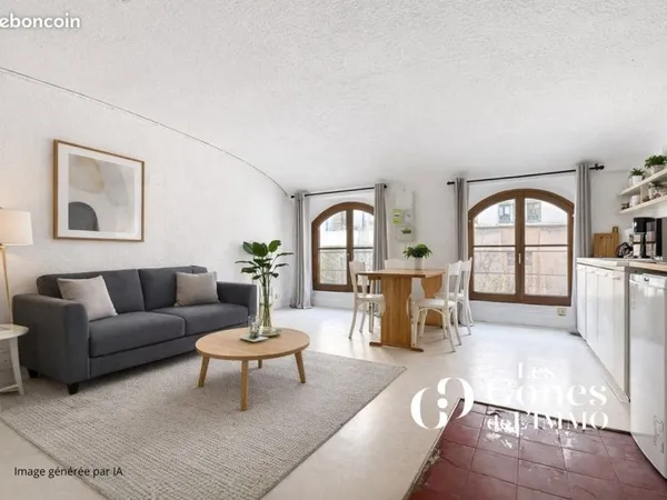 Appartement 1 pièce 23 m²
