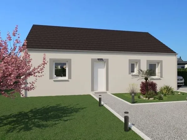 Projet de construction d'une maison 78 m² avec terrain à VILLETTE (78)