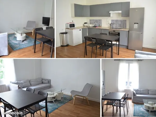 Chambre Meublée en Colocation - Appartement 70m2 en plein centre ville - Quartir Cathédrale