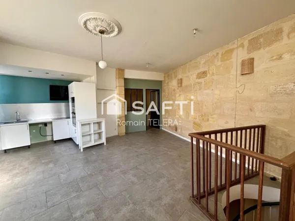Nansouty : T3 en souplex de 66 m²
