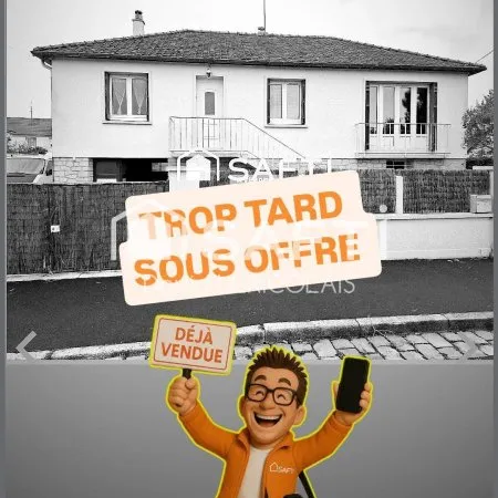 MAISON SUR SOUS SOL AVEC BEAU TERRAIN ET DEPENDANCES