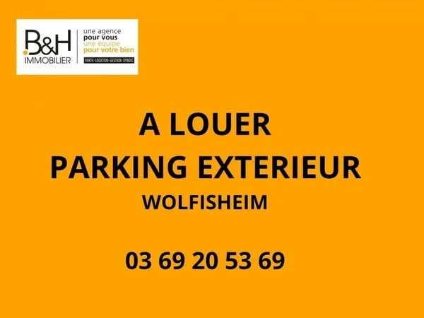 PARKING A LOUER WOLFISHEIM