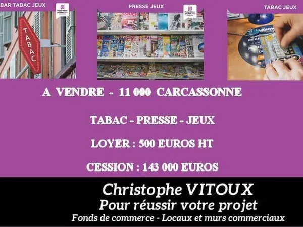 Boutique 1 pièce 60 m²