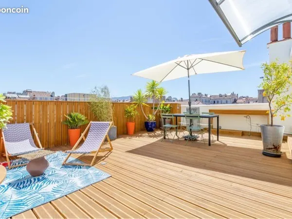 Studio avec Rooftop Hypercentre