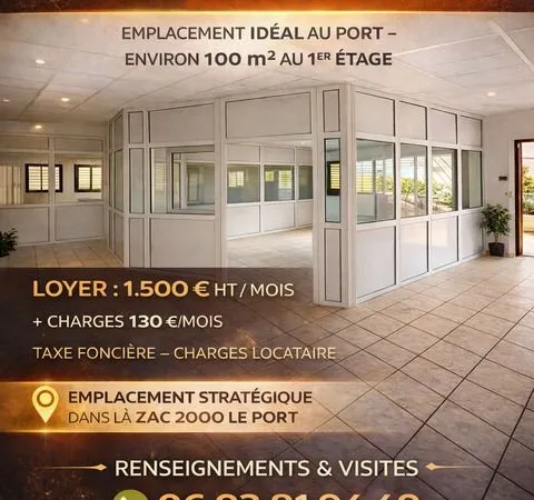 Bureau 98 m²