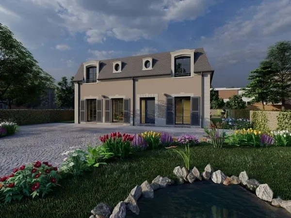 Projet de construction d'une maison 166 m² avec terrain à NOISEAU (94)