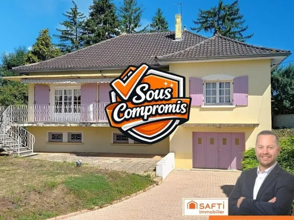 Maison sur sous-sol complet, au calme