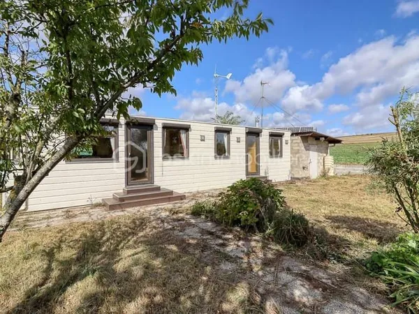 Terrain de loisirs avec mobil home équipé aux étangs de Milly-sur-Thérain