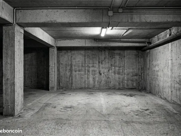Parking intérieur appartement