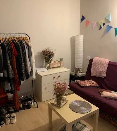 Studio 1 pièce 17 m²