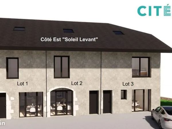 Triplex 4 pièces 96 m²