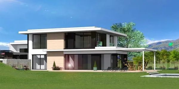 AV 251107 Projet de construction d'une maison 130 m² avec terrain à GRESY-SUR-AIX (73)
