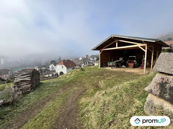 Terrain constructible de 529 m2 à GUEBWILLER
