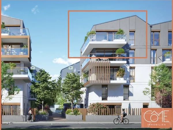 TYPE 4 DERNIER ETAGE - TERRASSE - SUD-OUEST - 2 BOXS FERMES - SECTEUR GARE - SAINT-MALO 35400