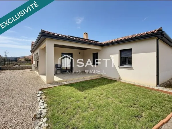 Maison T4 en 4 faces, jardin 601