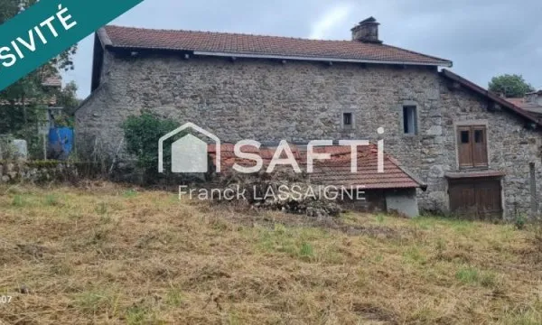Corps de Ferme en pierres avec terrain + Puits