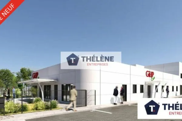 Local d'activité 1227 m²