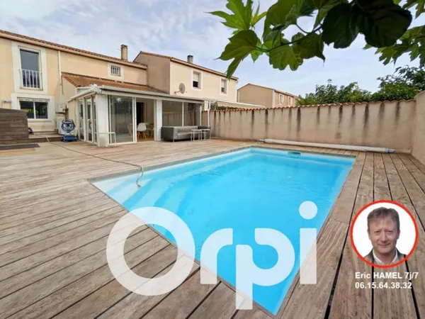 Villa à vendre 120 m² avec véranda et piscine à Palavas-Les-Flots