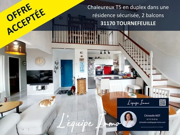 Appartement T5 en duplex