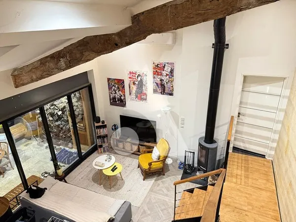 Belle maison en pierre 4 chambres et bureau Les Billaux