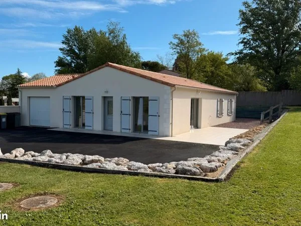 Pavillon individuel, 3ch, 114m2, garage et jardin clos