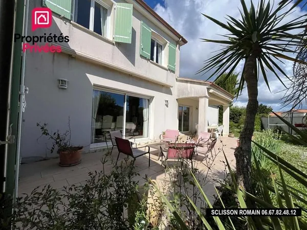 Maison Cozes 7 pièces 181 m2 - 5 chambres - jardin - PRIX 410 760 HAI