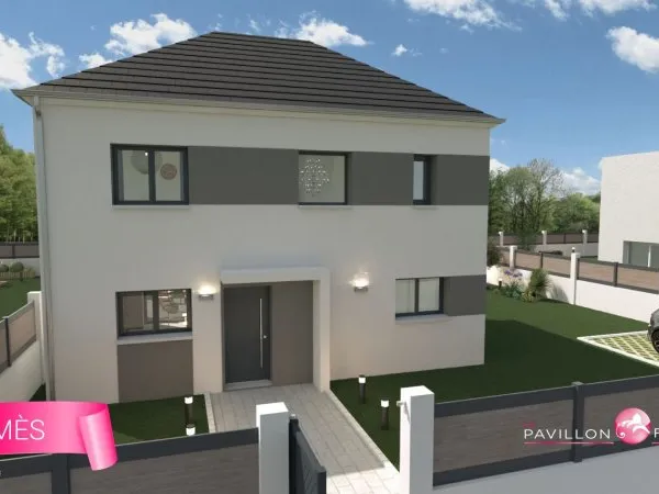 Terrain + maison 116 m²