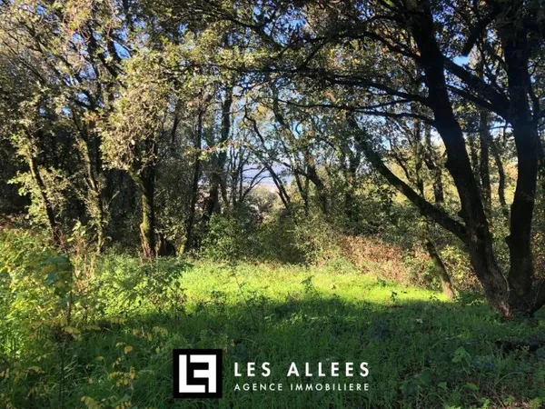 Terrain constructible 1309 m²