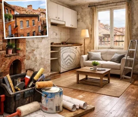 Toulouse - Rue de Puymaurin Studio 15 m² - Opportunité investisseur au coeur du centre historique