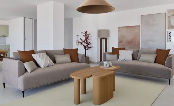 Appartement 3 pièces 61 m²