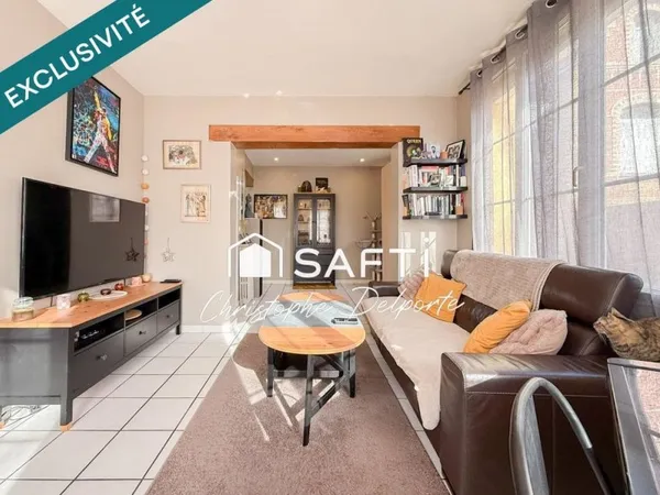 Sanvic - Maison 96m² - 4 chambres avec cour