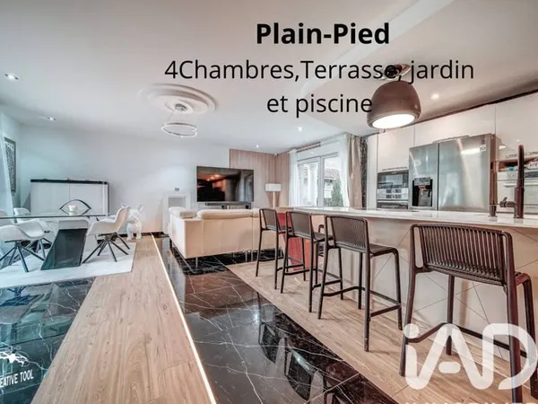 Maison de plain-pied 6 pièces 122 m²