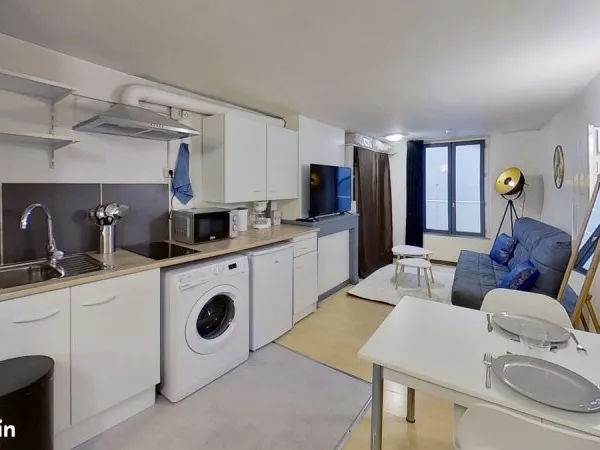Studio 1 pièce 18 m²
