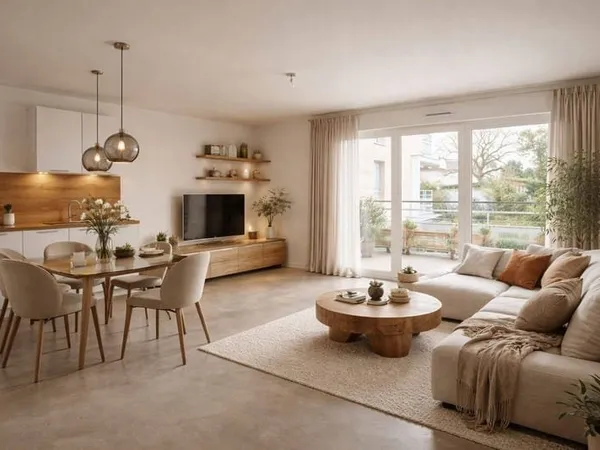 Appartement 3 pièces 66 m²