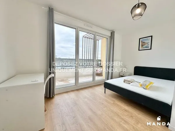Location d'une chambre meublée en colocation - 4 Passage Amélie de Pitteurs, 91360 Épinay-sur-Orge