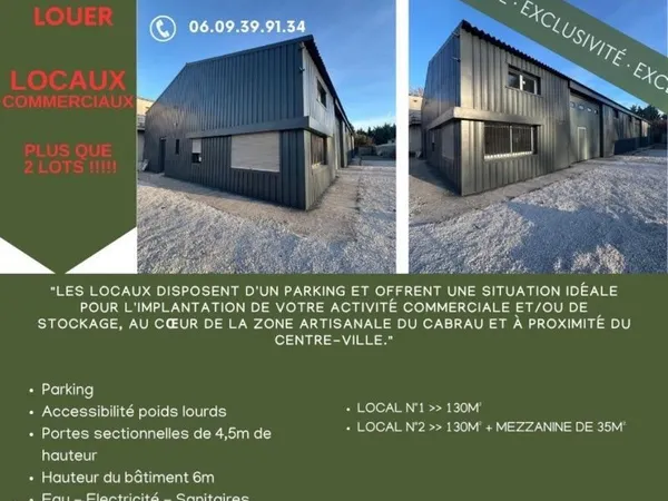 Locaux commerciaux