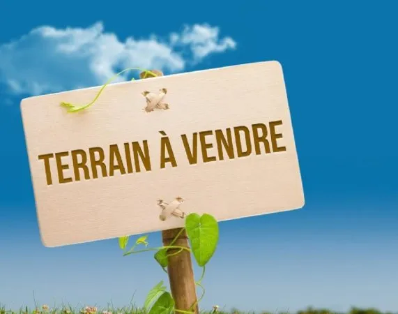 Terrain constructible 635m2 viabilisé