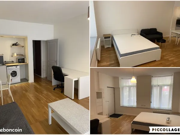 GRAND STUDIO meublé VAUBAN CATHO