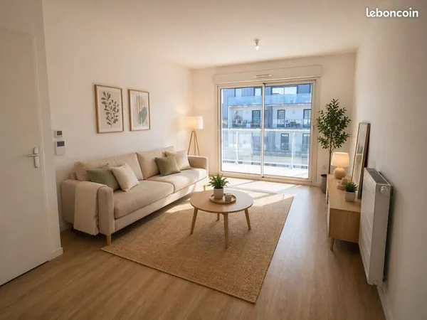 Appartement T2 - 41 m² - Lesquin - Résidence récente (BBC) - Parking - Idéal investisseur ou résiden
