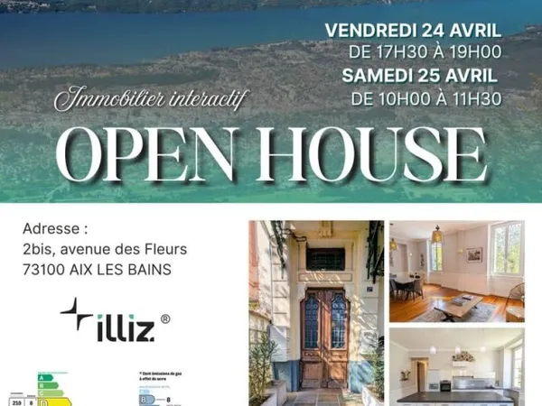 Magnifique appartement lumineux en plein centre d'Aix-les-Ba
