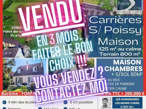 Maison 7 pièces 125 m²