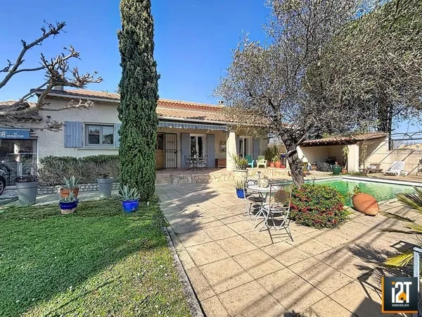 Maison individuelle de plain-pied - 124 m² - Terrain 689 m?
