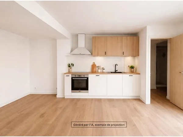 Appartement T3 à rafraîchir dans Beauvoir sur Mer!