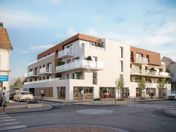Appartement 2 chambres 65.52m² + Terrasse de 39.7m² Fort Mahon Plage