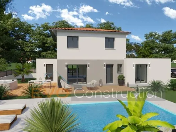 A Claira, villa de 113m² T4 avec garage et jardin en 3 Faces