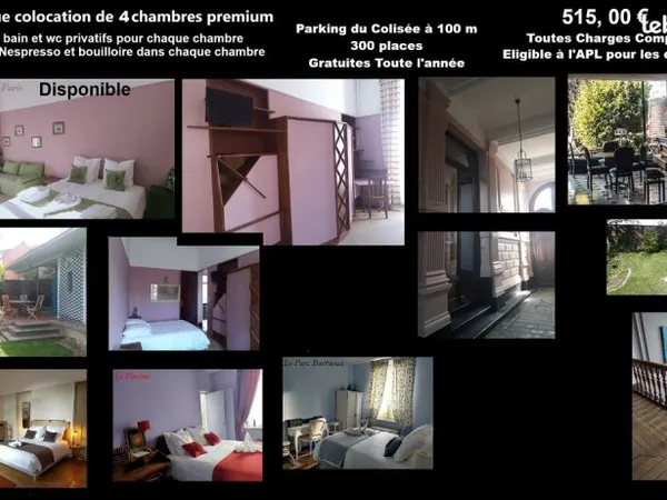 Magnifique Colocation, Charme, Cachet et au Calme