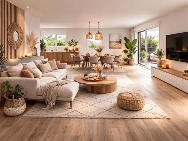 Grand duplex de 87m²