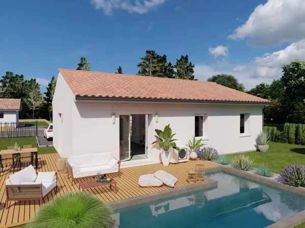 Maison neuve 80m², 3 chambres