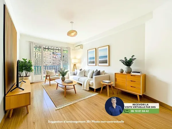 Appartement 3P à vendre à Nice (06100)